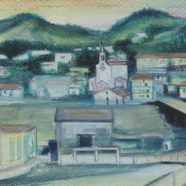 Vue d'ensemble de la rive droite