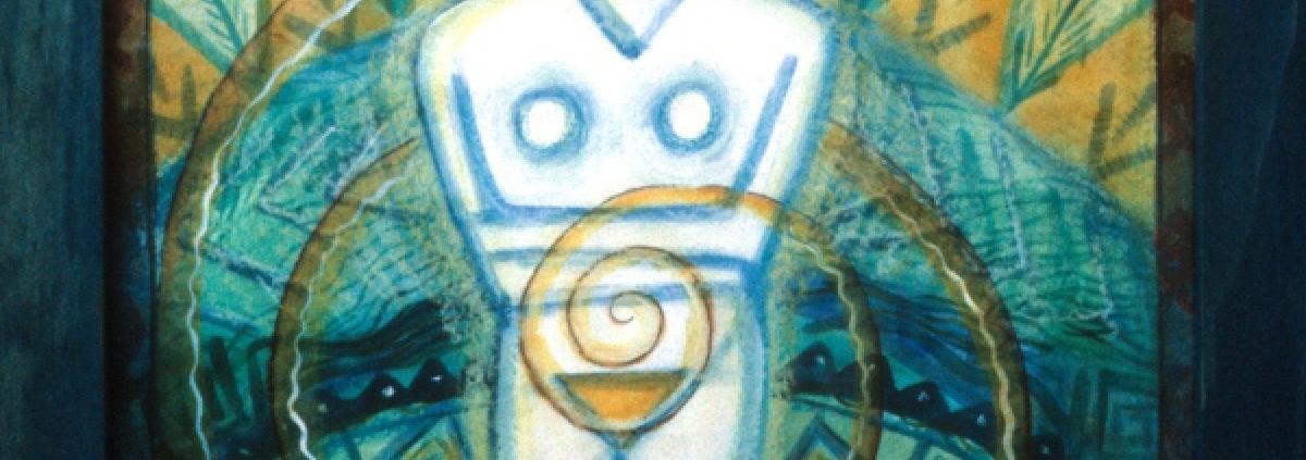 A White Snake Goddess