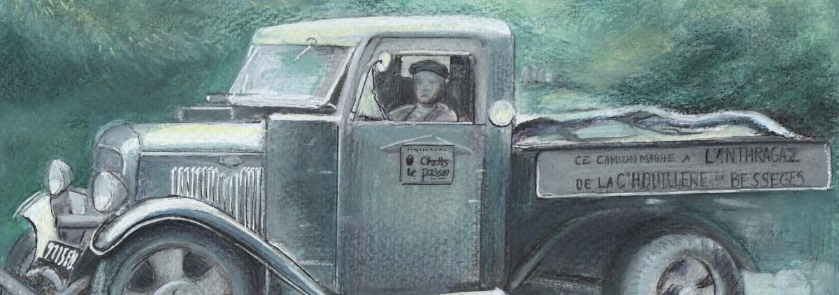 Camion à l'anthragaz
