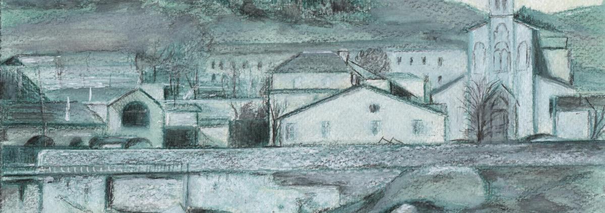 L'eglise et le haut traver