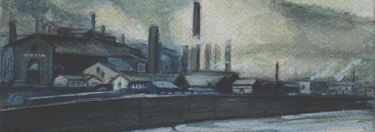 vue générale des forges et puits de robiac